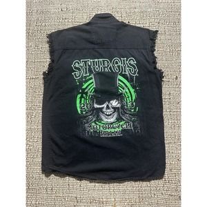 Sturgis Sleeveless Button Up | Size L | Excellent Condition